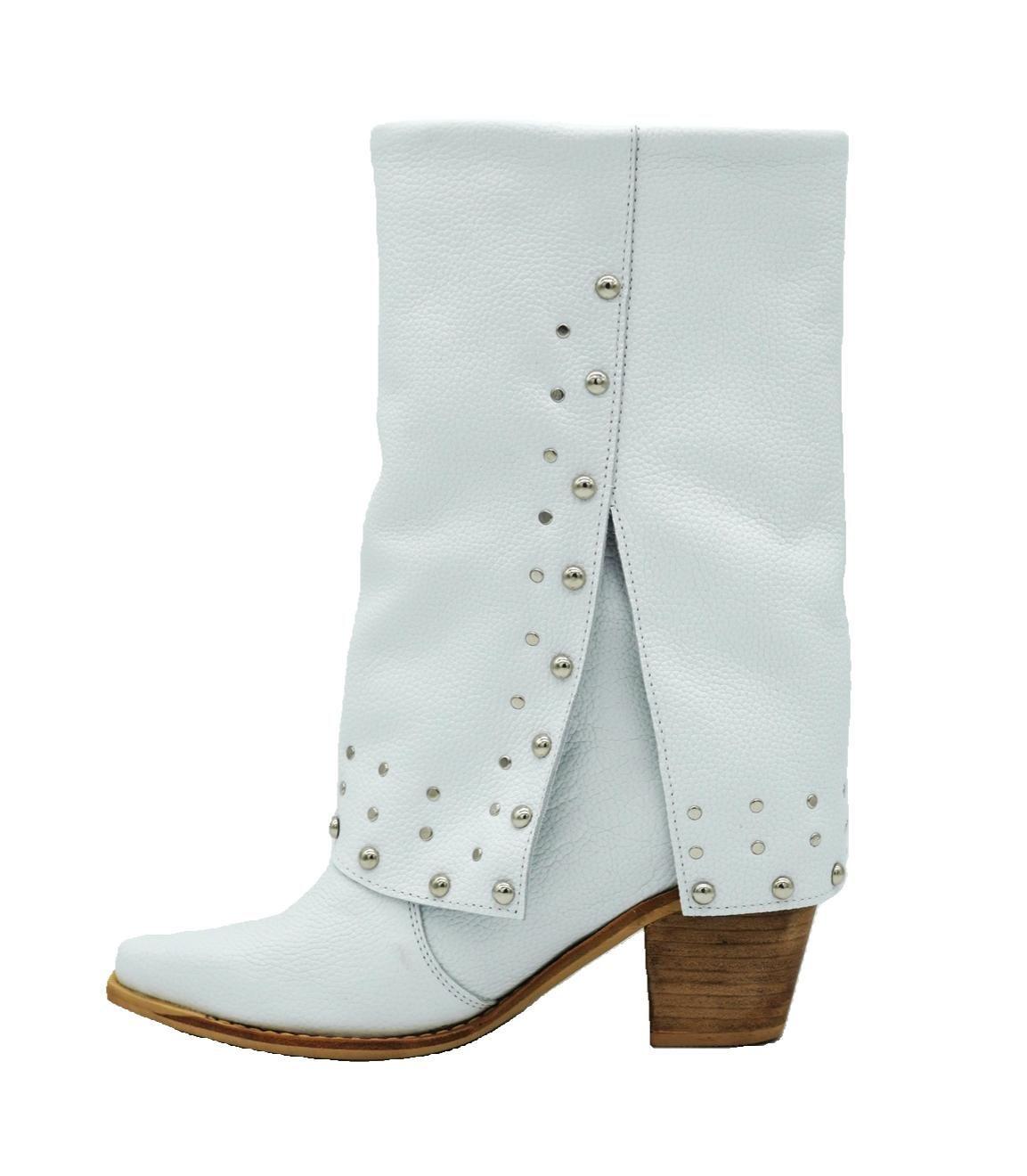 Bota Fiera Blanco Texano Pao Pecados-2