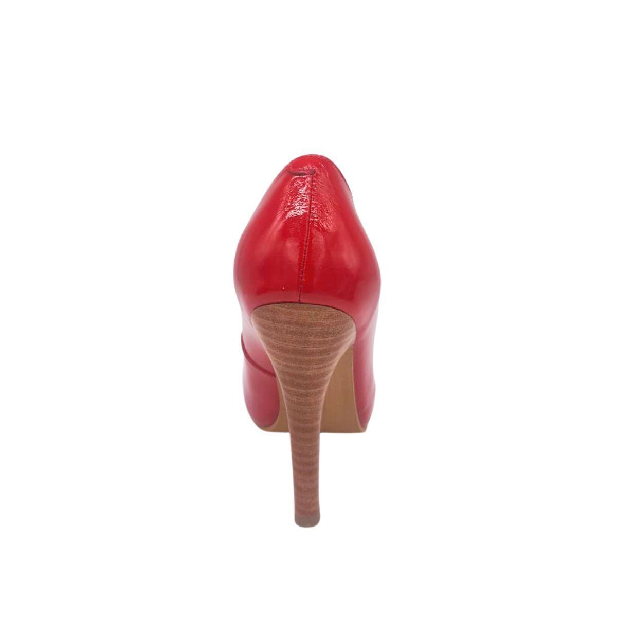 Stiletto Maria Rojo Charol Pao Pecados-5