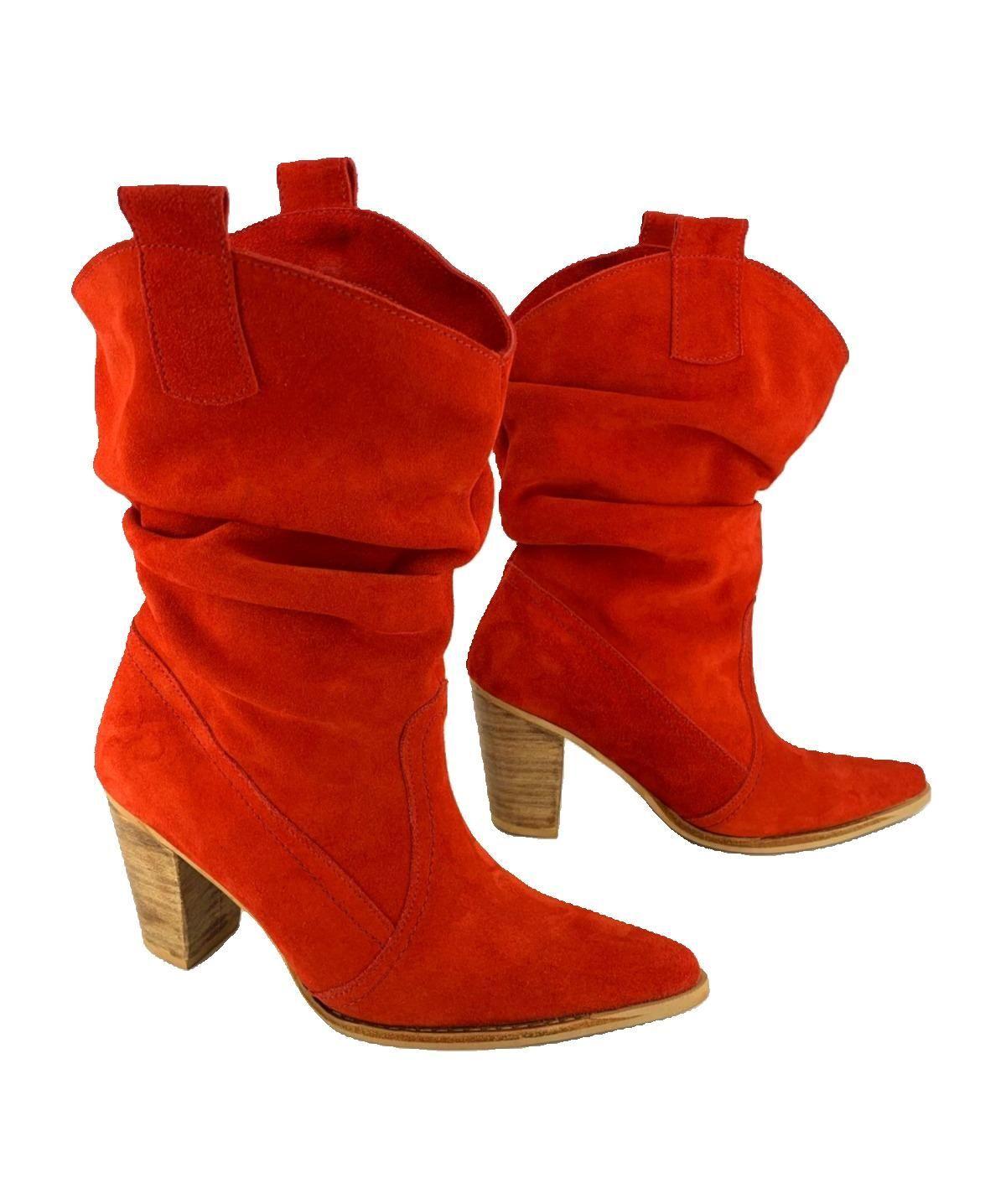Bota Silvana Rojo Pao Pecados-2