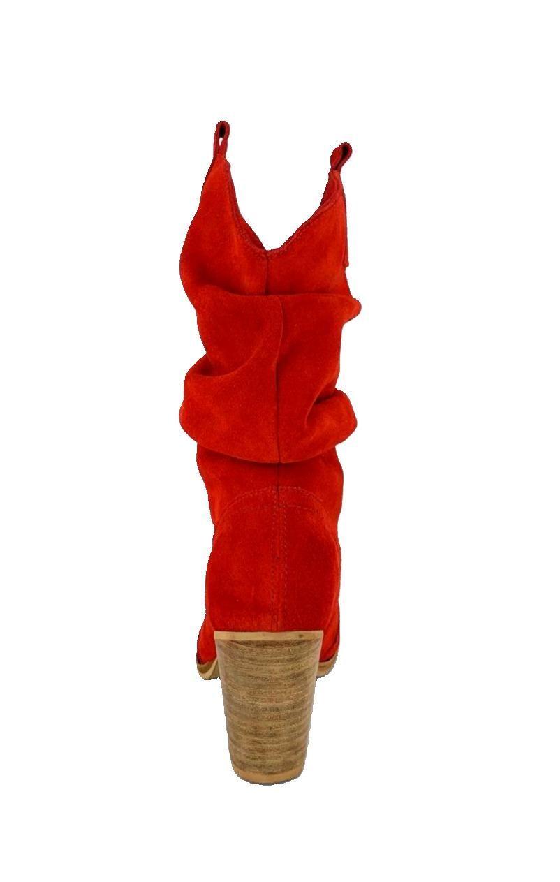 Bota Silvana Rojo Pao Pecados-4