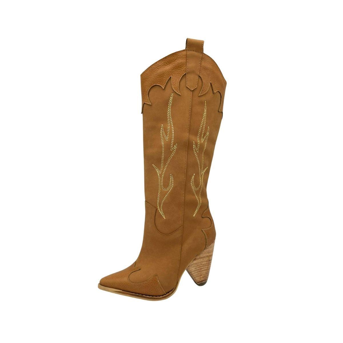 Bota Paola Camel Pao Pecados-1