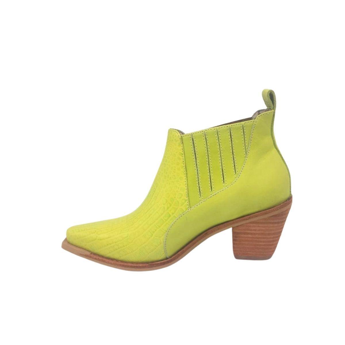 Botin Michelle Verde Lima Pao Pecados-2