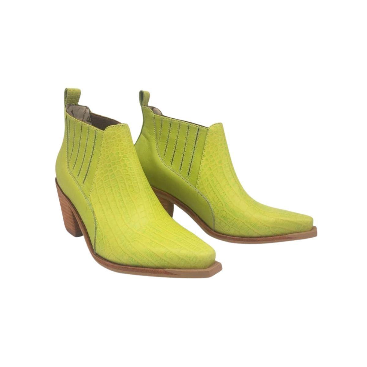 Botin Michelle Verde Lima Pao Pecados-3