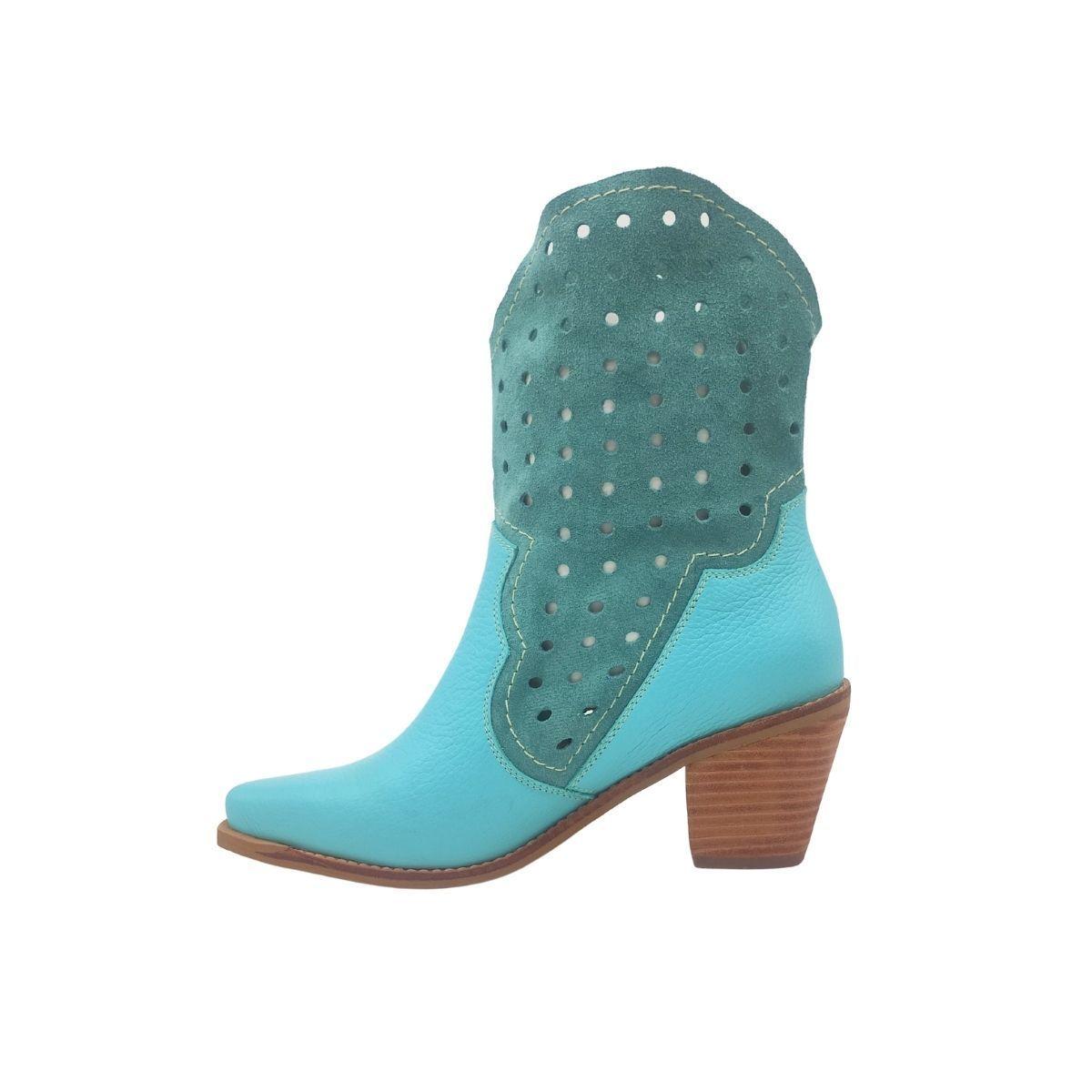 Bota Paula Verde Agua Pao Pecados-2