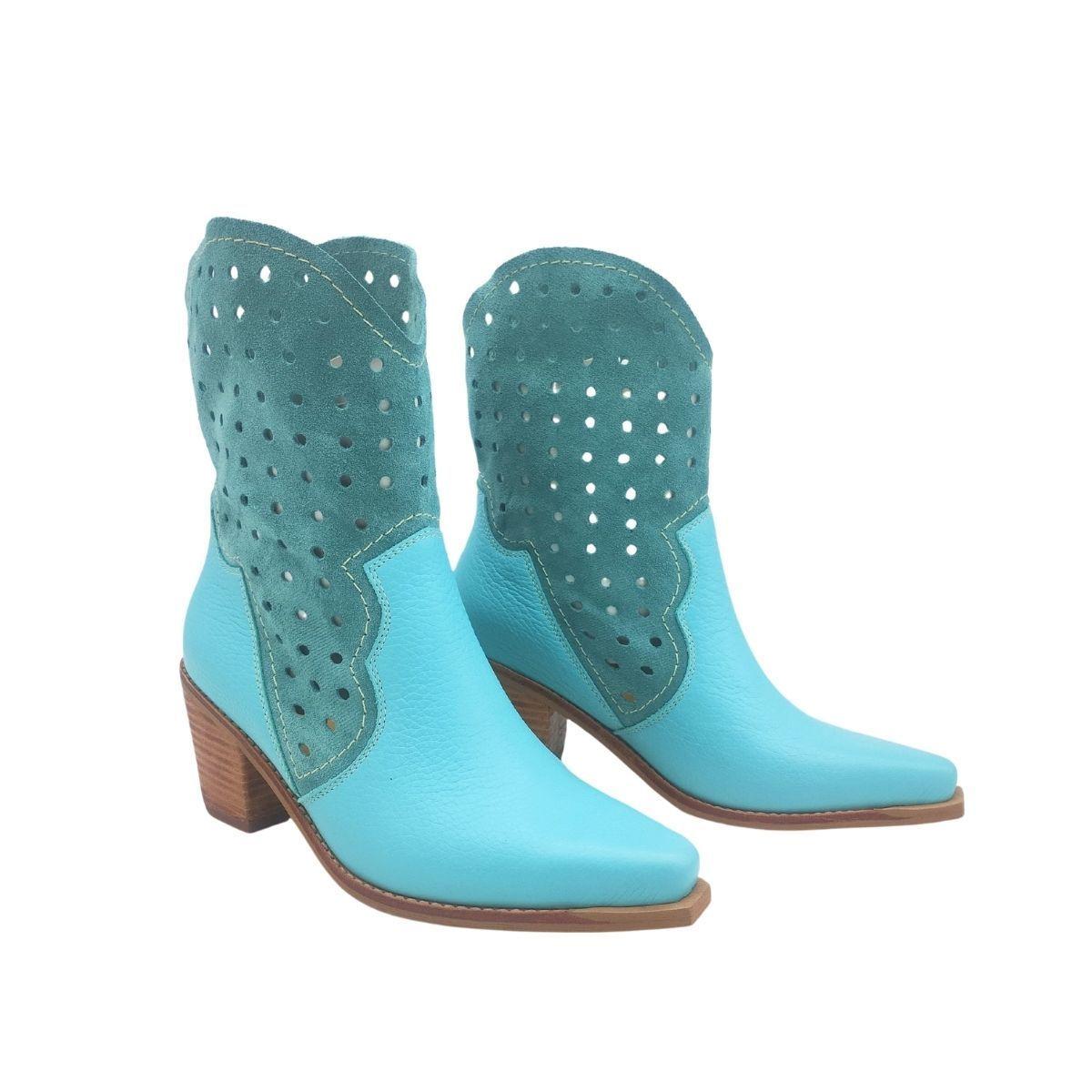 Bota Paula Verde Agua Pao Pecados-3