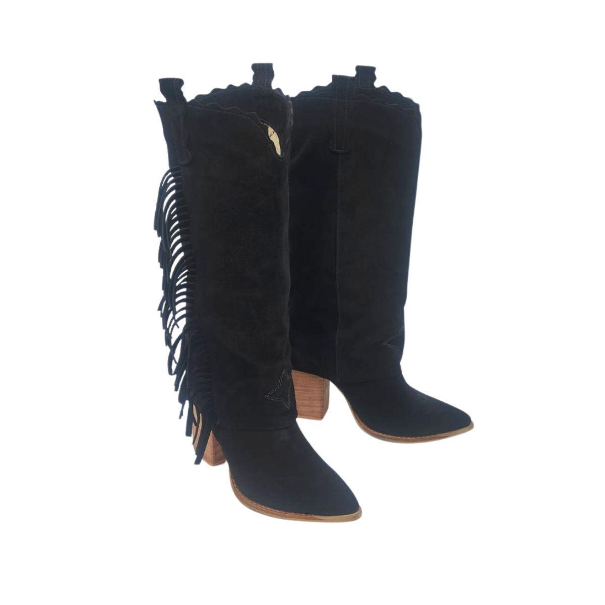 Bota Allyson Negro Pao pecados-3