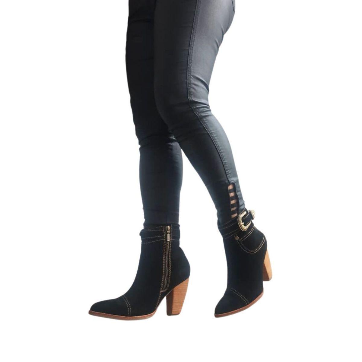 Botin Ivanna Negro Pao Pecados-0