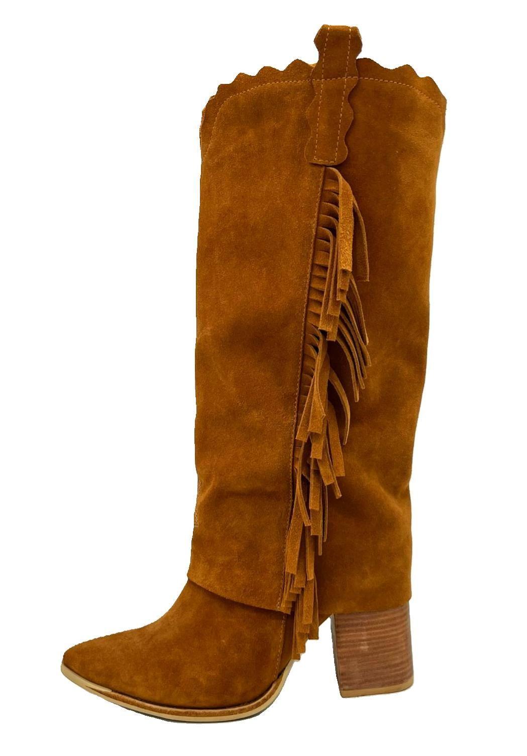 Bota Allyson Camel Pao Pecados-1