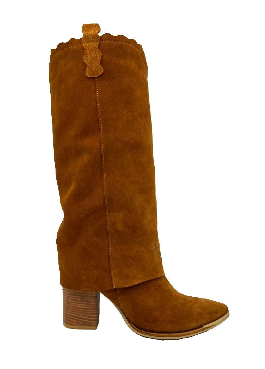 Bota Allyson Camel Pao Pecados-2