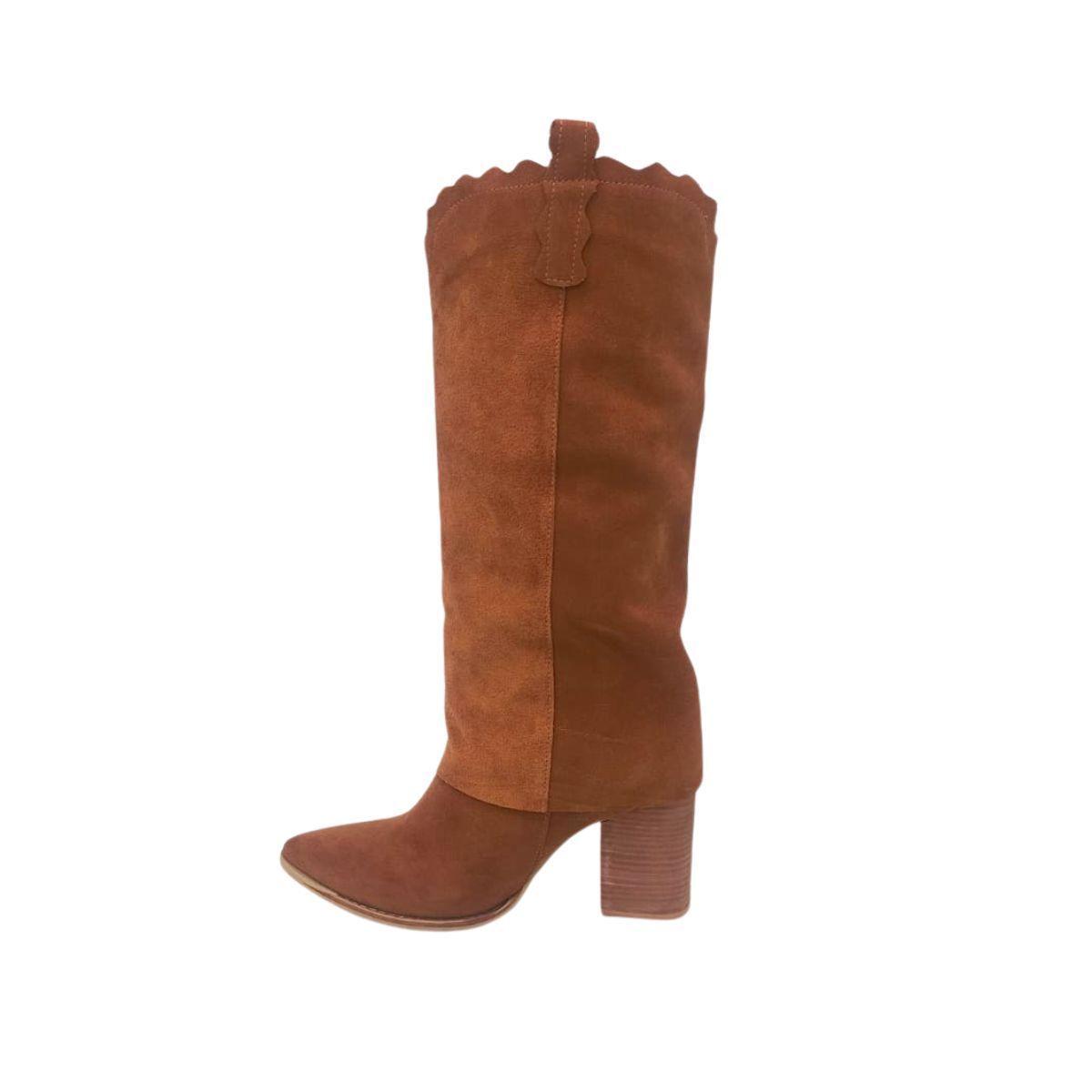 Bota Allyson Camel Pao Pecados-2
