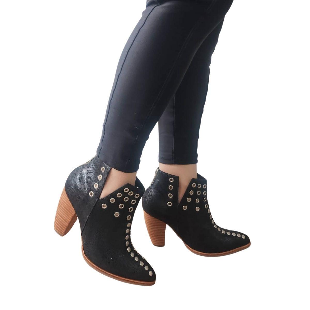 Botin Romy Negro Pao Pecados-0
