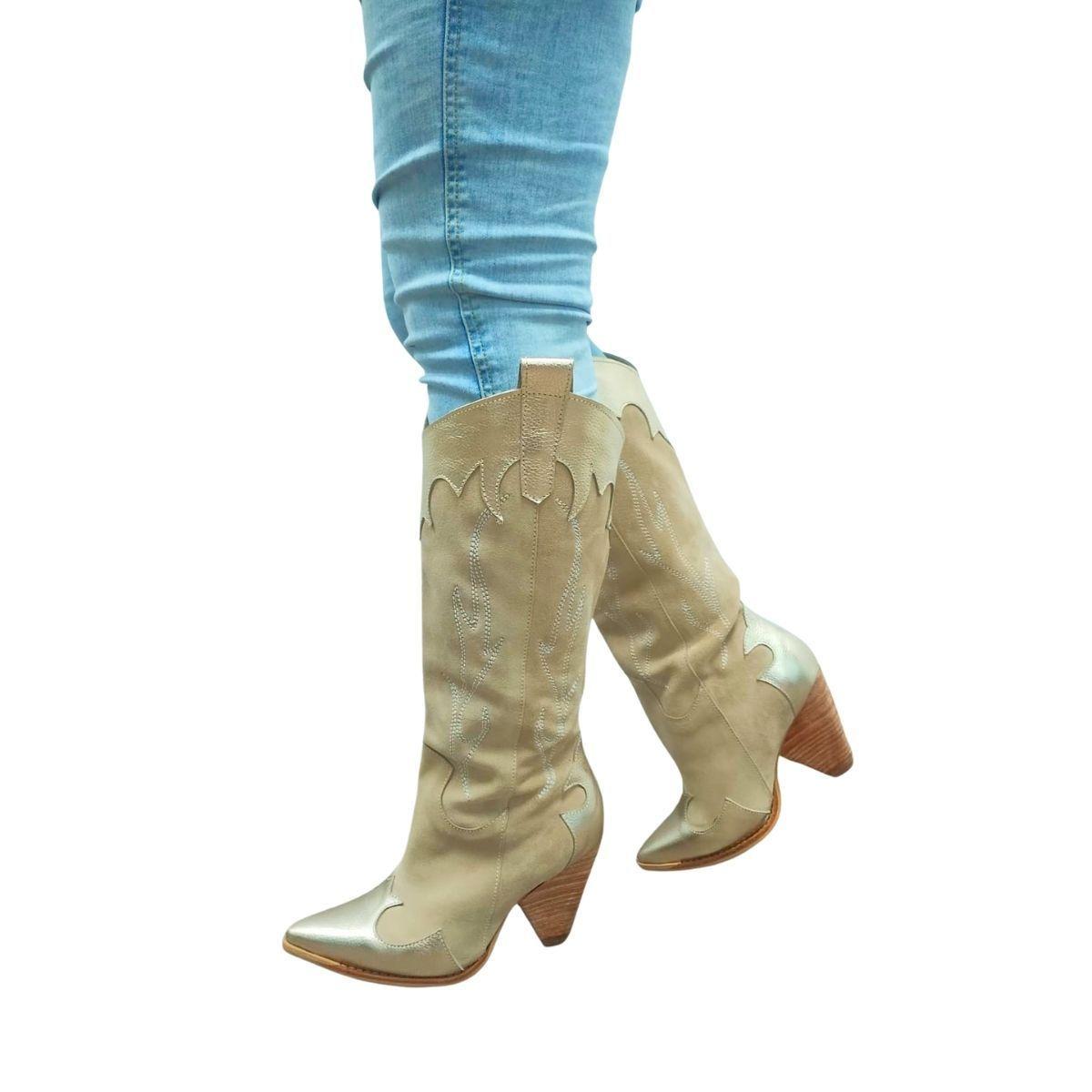 Bota Paola Beige Pao Pecados-0