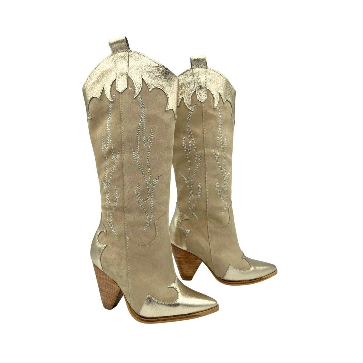 Bota Paola Beige Pao Pecados-3