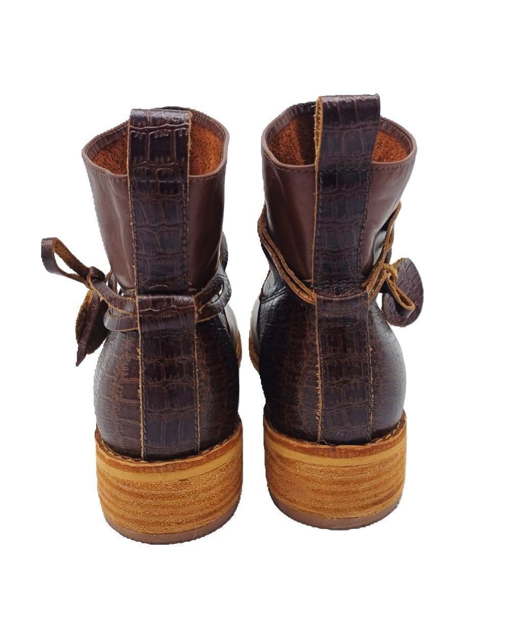 Botin Sofia Chocolate Pao Pecados-3