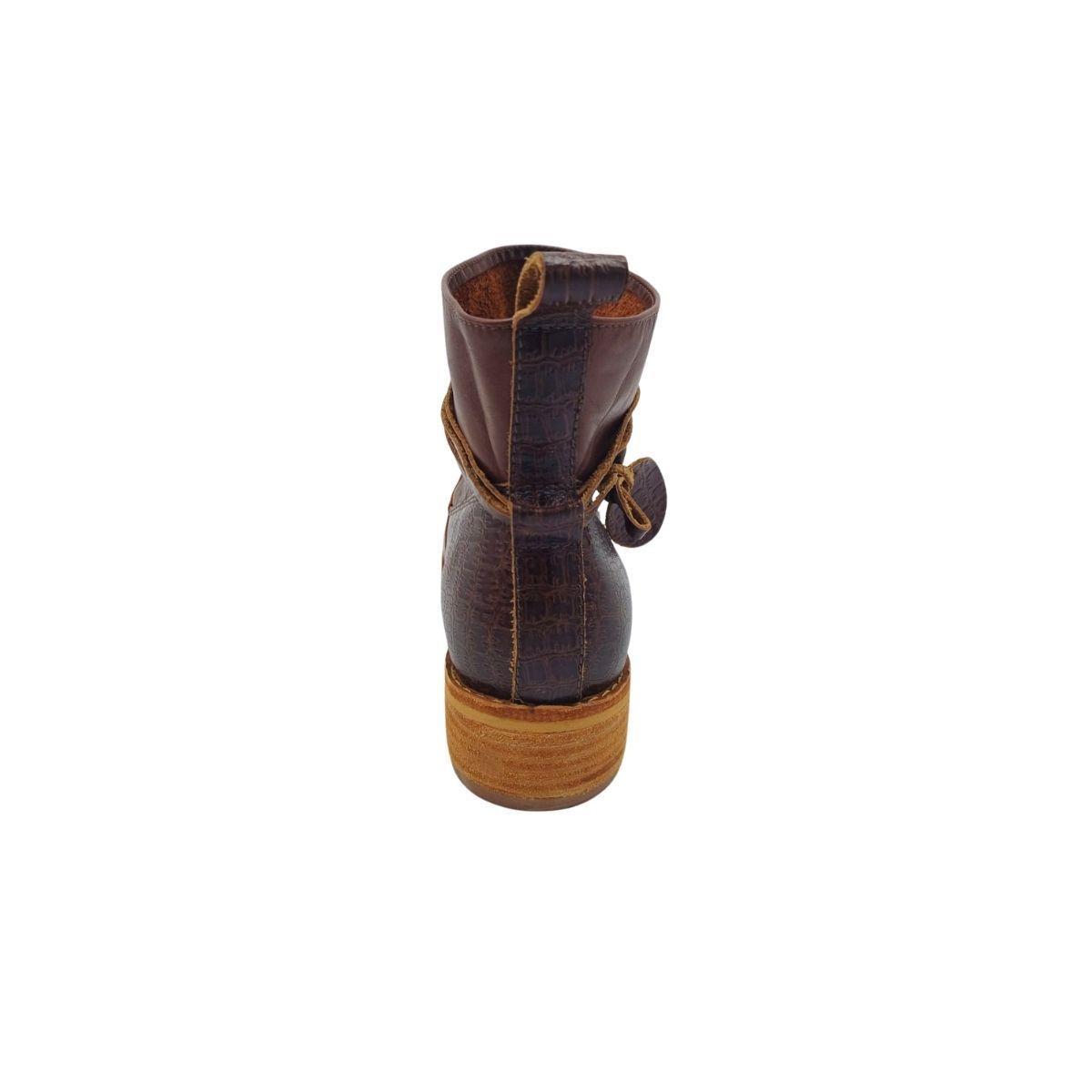 Botin Sofia Chocolate Pao Pecados-5