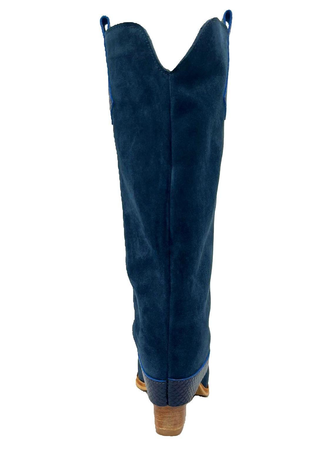 Bota Faustina Azul Pao Pecados-4