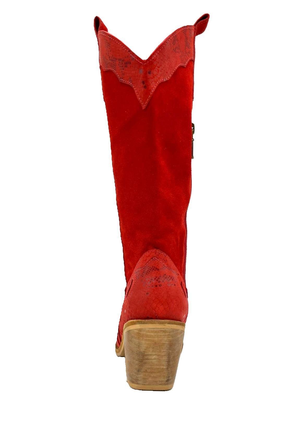 Bota Facunda Rojo Pao Pecados-5