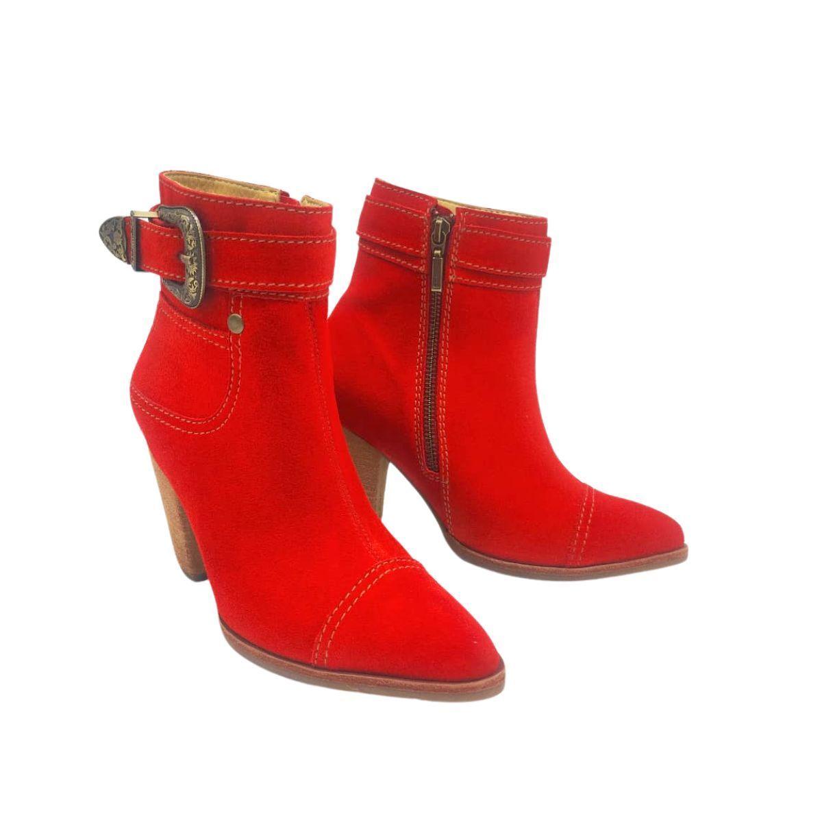 Botin Ivanna Rojo Pao Pecados-3