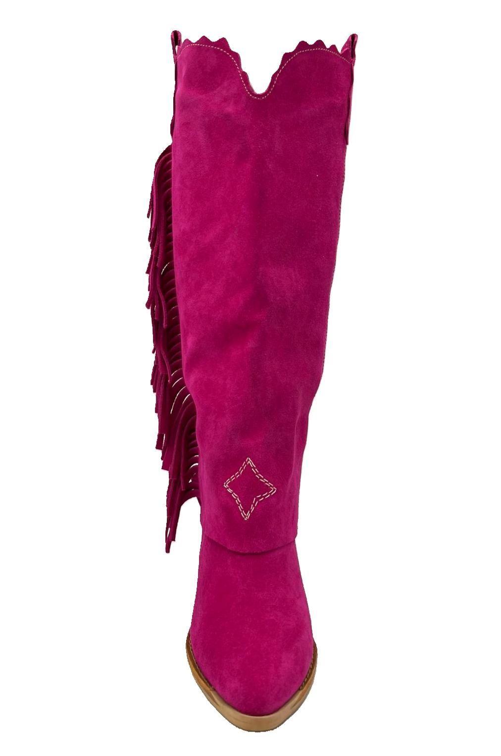 Bota Allyson Fucsia Pao Pecados-3