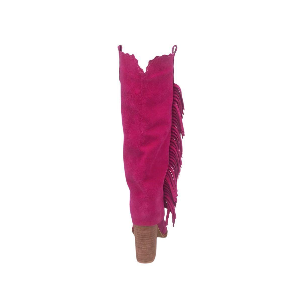Bota Allyson Fucsia Pao Pecados-5
