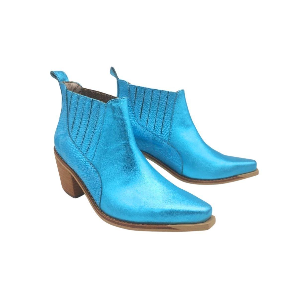 Botin Michelle Turquesa Pao Pecados-3