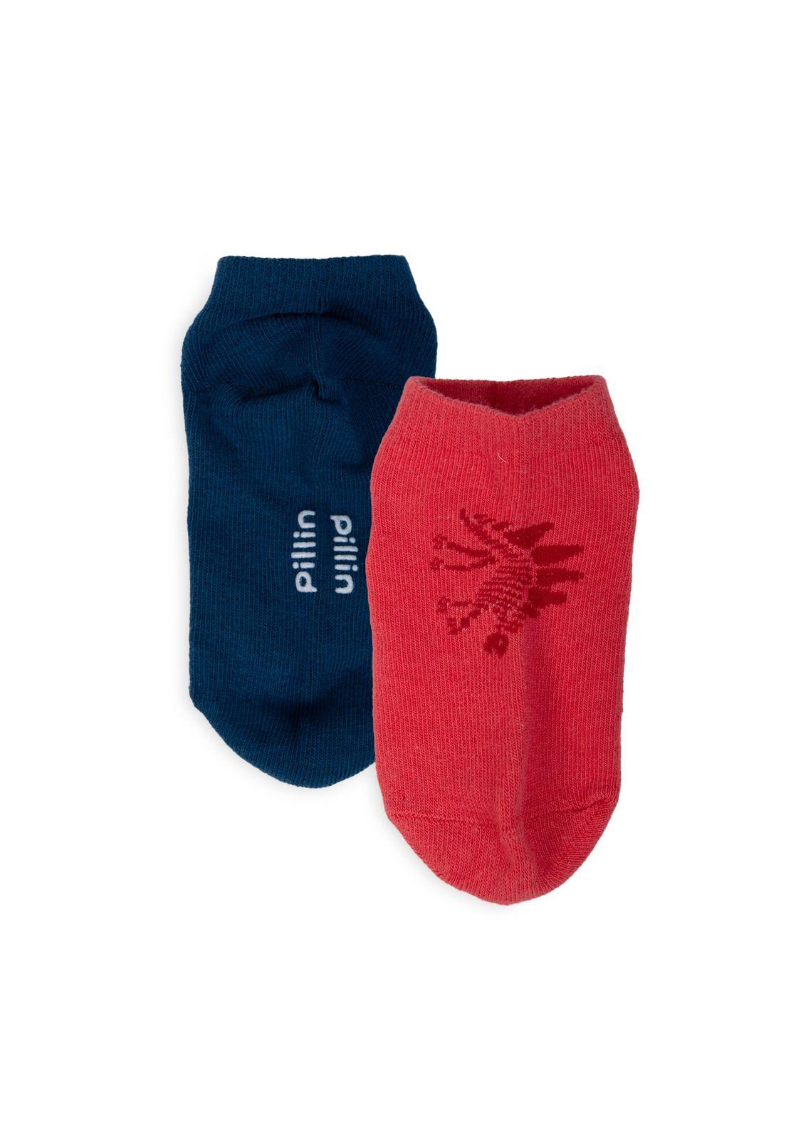 Pack de 3 Calcetines Bebé Niño Algodón Dinosaurios Surtido Pillin-2