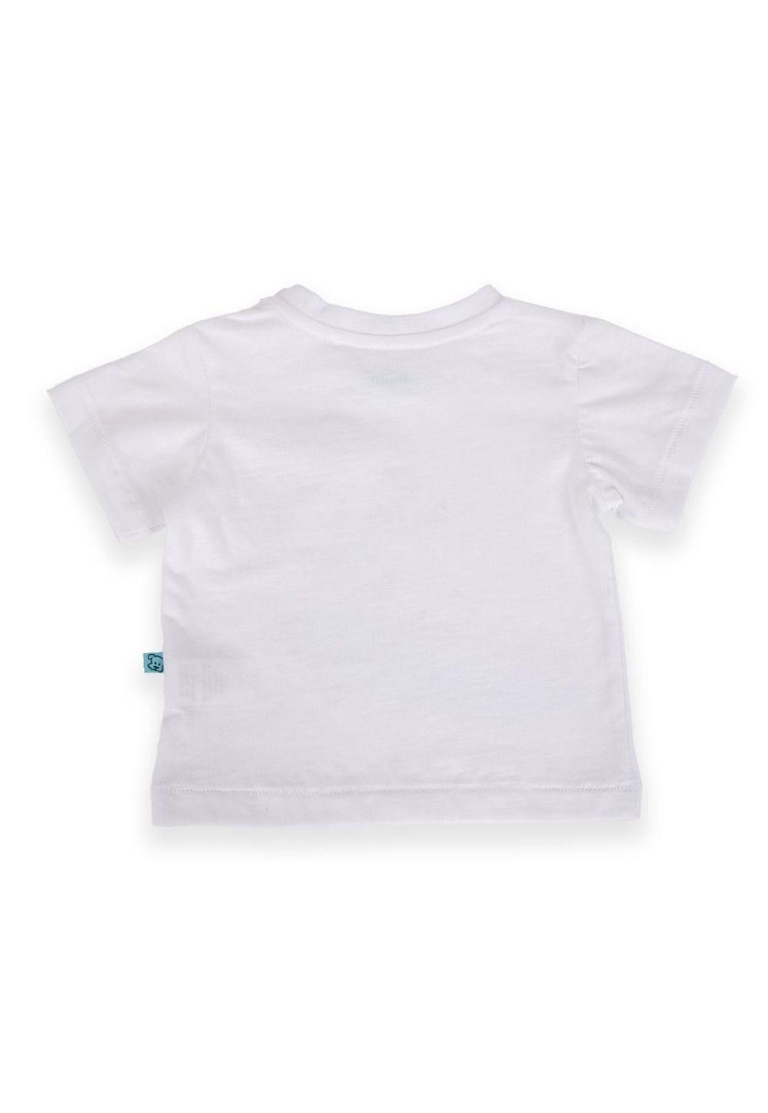 Polera Bebé Niño Blanco Pillin-2