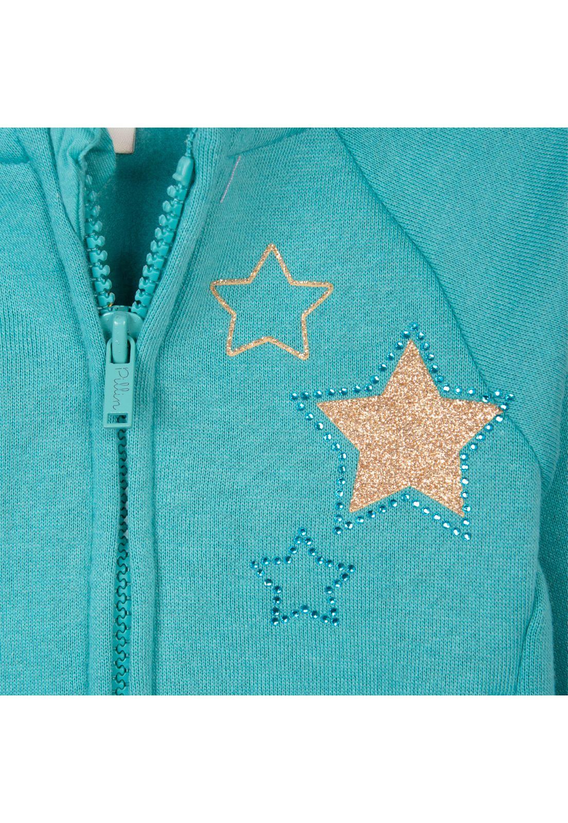 Polerón  Niña Verde Pillin (PVD519-26VER)-3