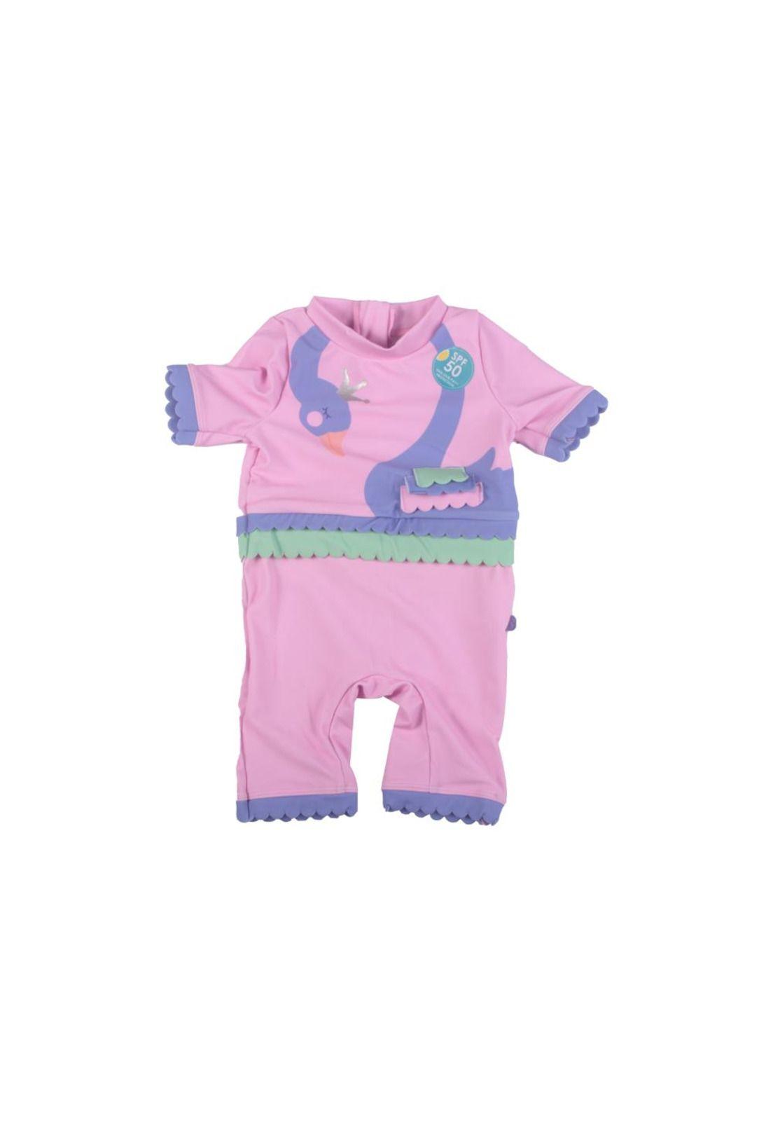 Traje de baño Bebe Niña Morado Pillin-0
