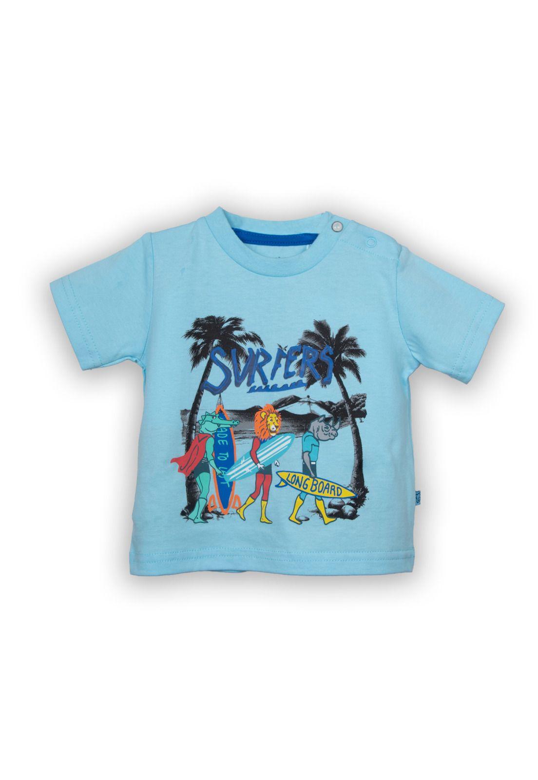 Polera  Niño Celeste Pillin (PVC659-25CEL3M)-0