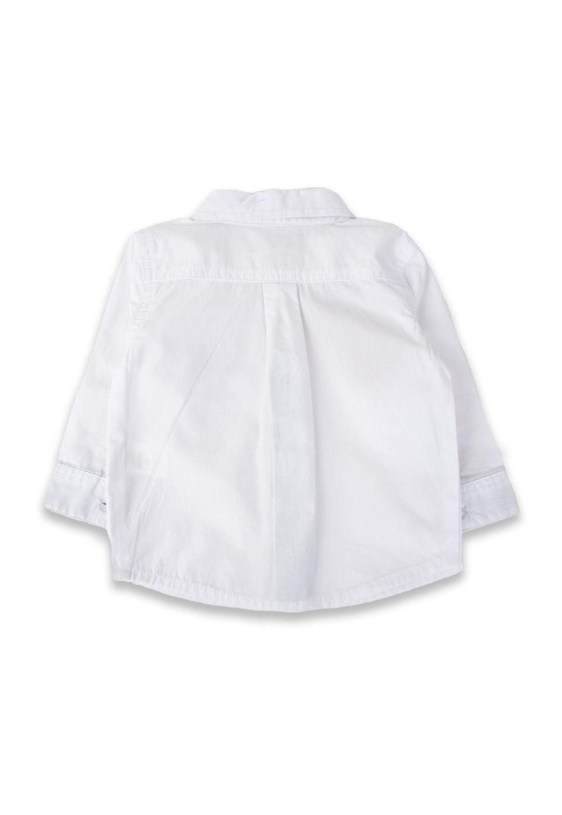 Camisa Bebé Niño Blanco Pillin-2