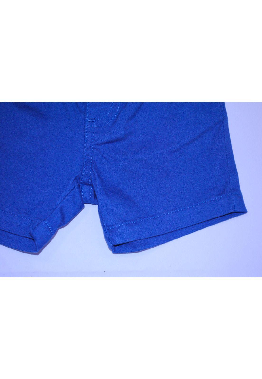 Short Bebe Niño Azul Pillin-2