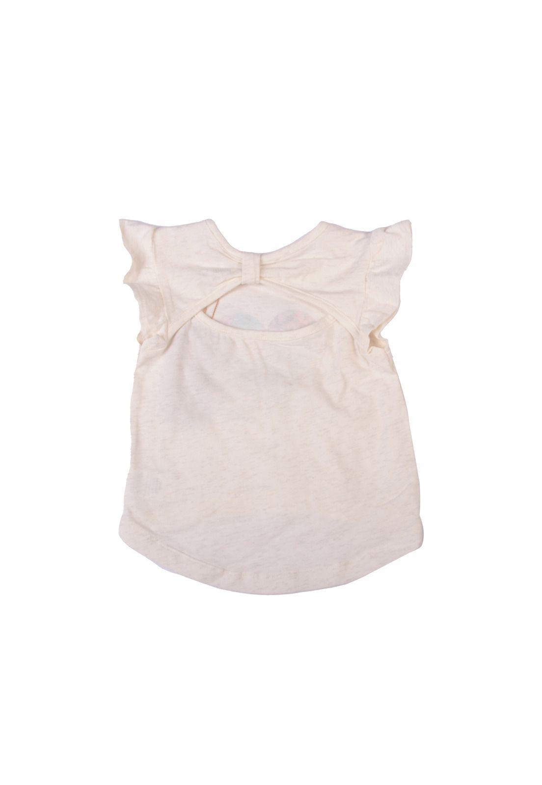 Polera Bebe Niña Blanco Pillin-4