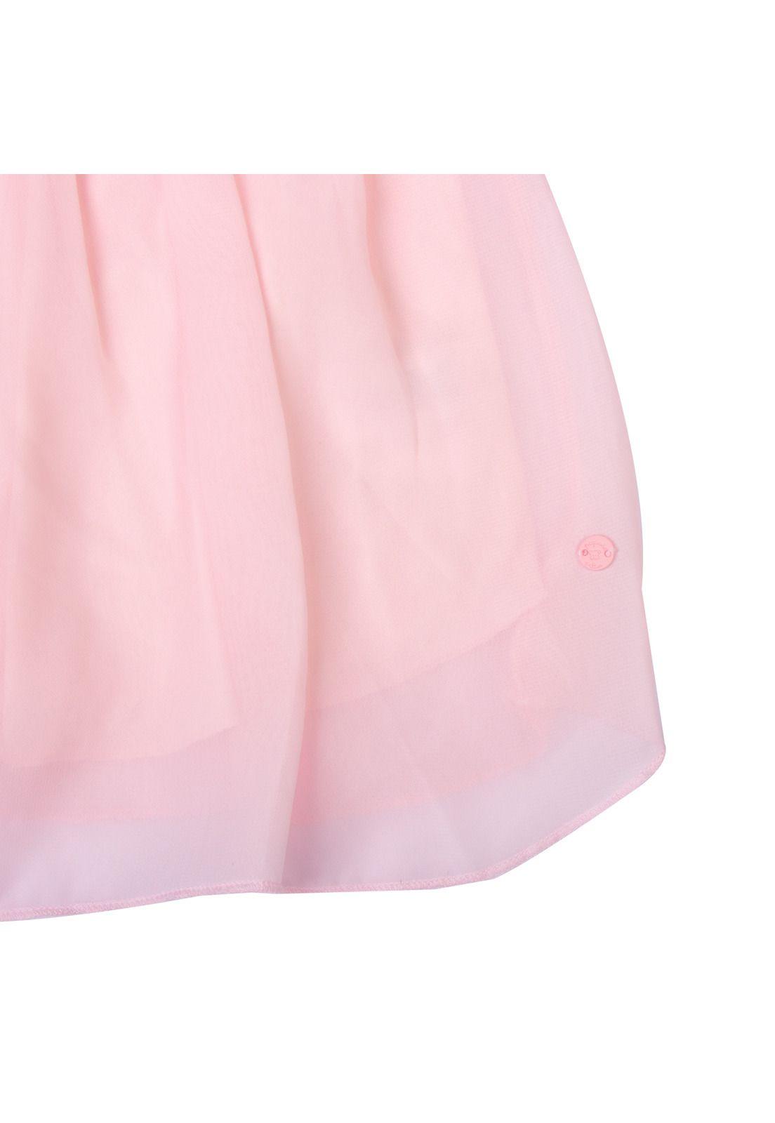 Vestido Bebe Niña Rosado Pillin-4
