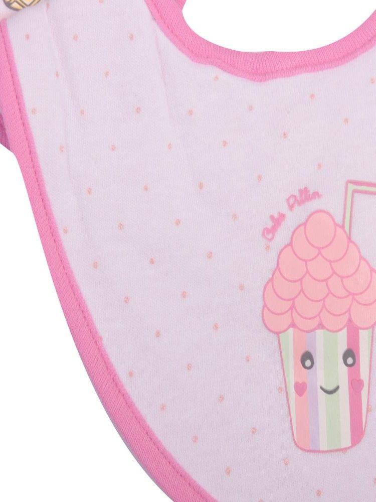 Set 2 Pzas Babero Niña Multicolor Pillín-2