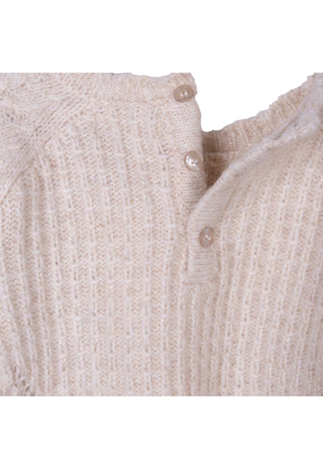 Chaleco  Blanco Niña Pillin (PVD914-26CRU)-3