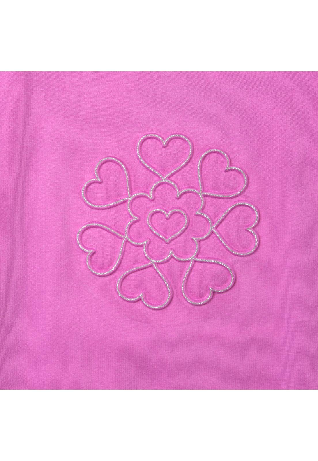 Polera Niña Rosado Oscuro Pillin (TVC614-25RSO6)-1