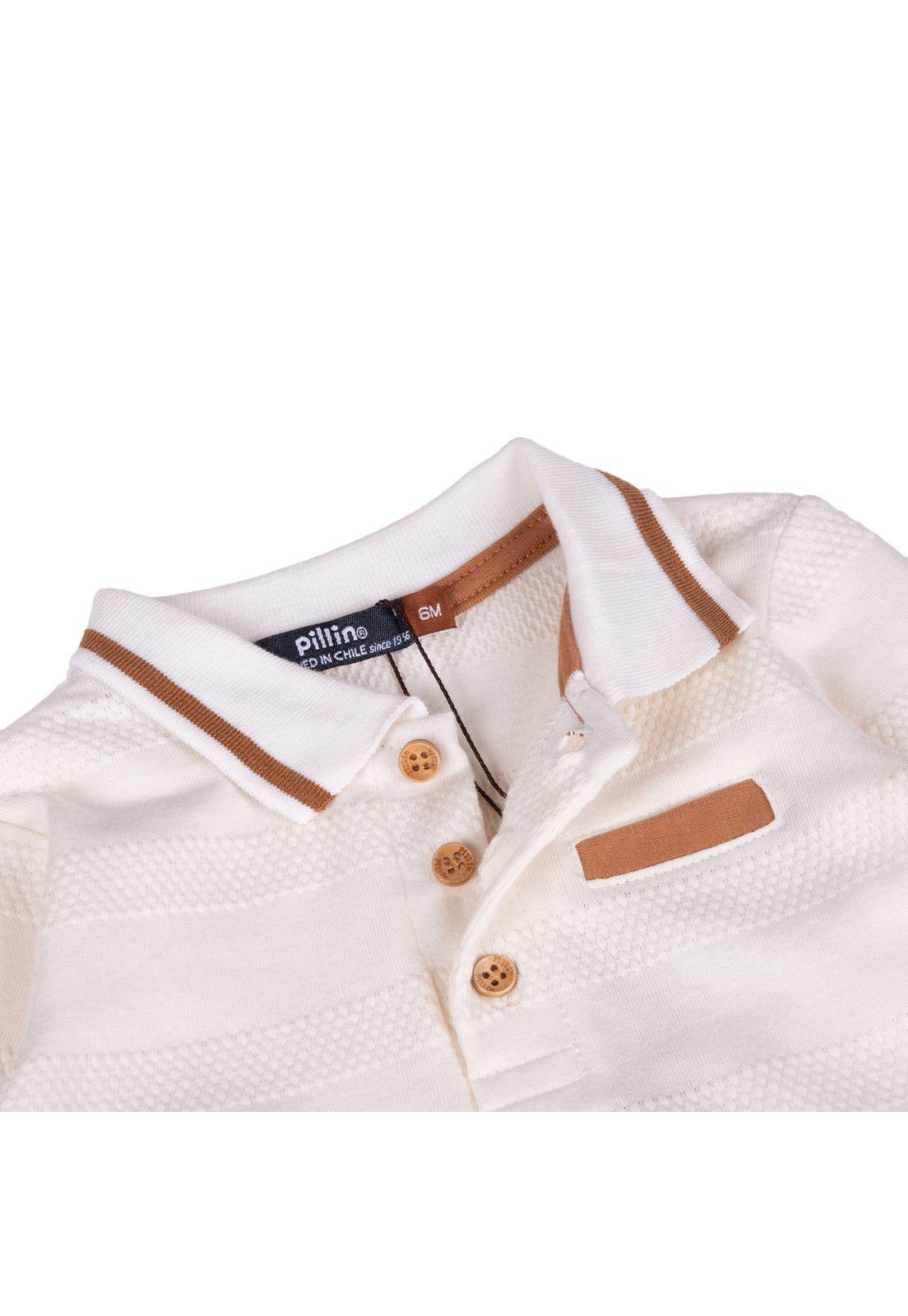 Polera Bebe  Café Pillin ( PVB625-25ARE )-1