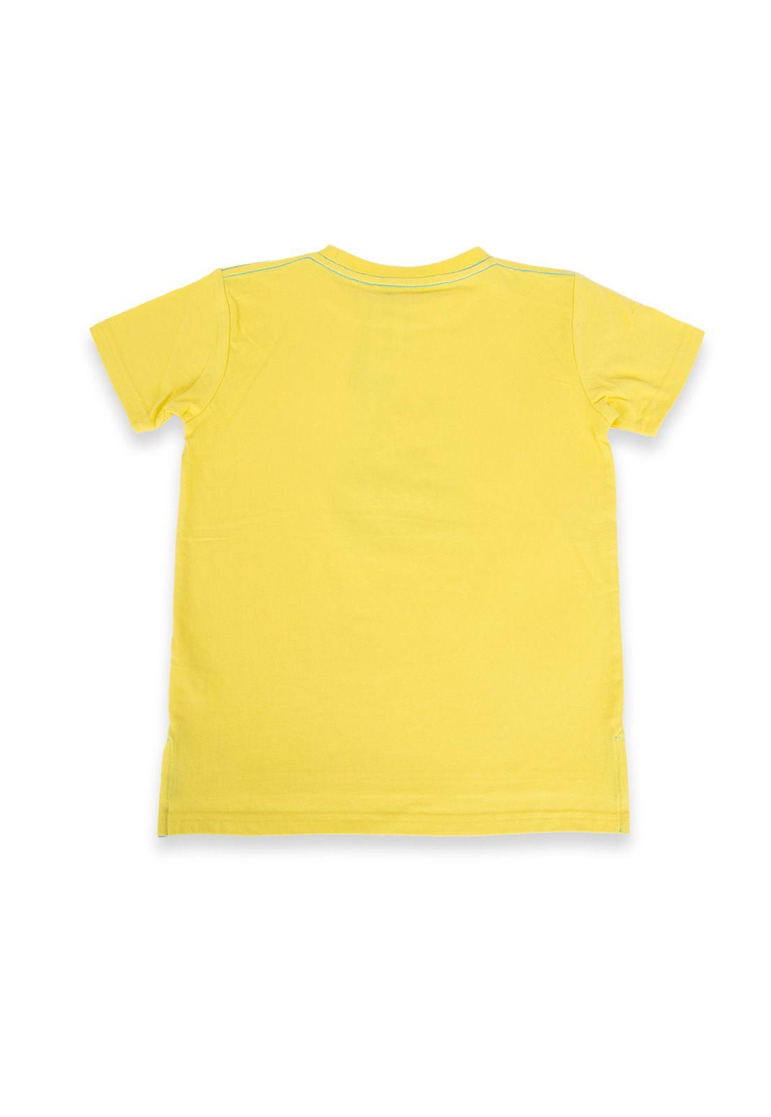 Polera Niño Amarillo Pillin-3