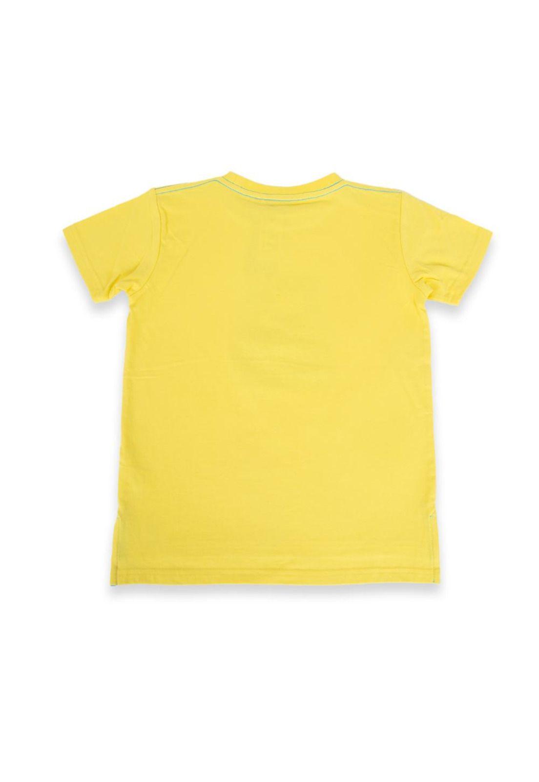 Polera Niño Amarillo Pillin-2