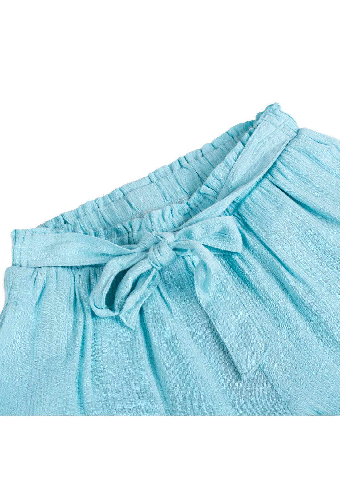 Short Niña Turquesa Pillin-2