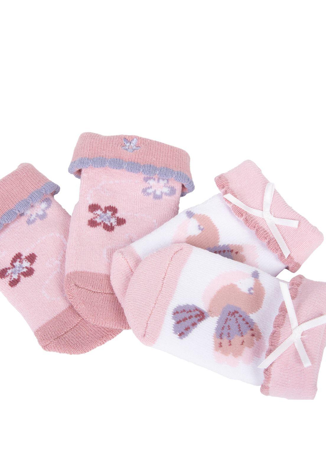 Calcetines  Multicolor Niña Pillin (PAD104-26SUR)-1