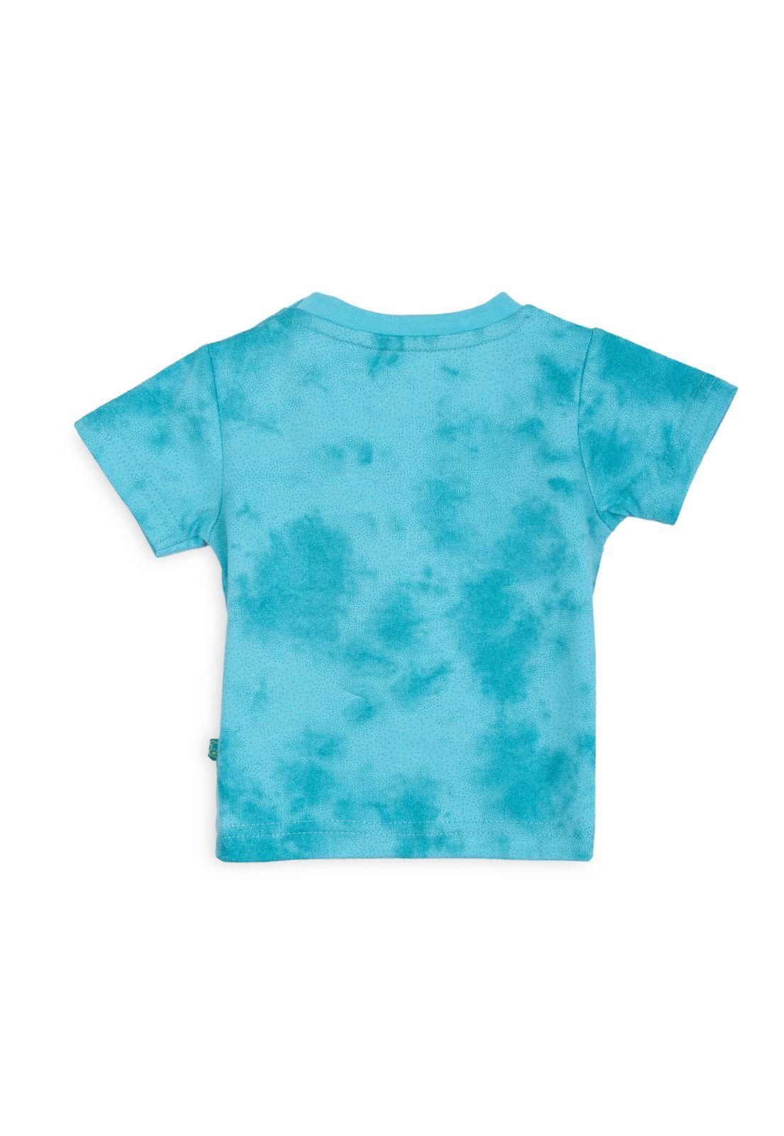 Polera Bebé Niño Manga Corta Estampado Ballena Calipso Pillin-1