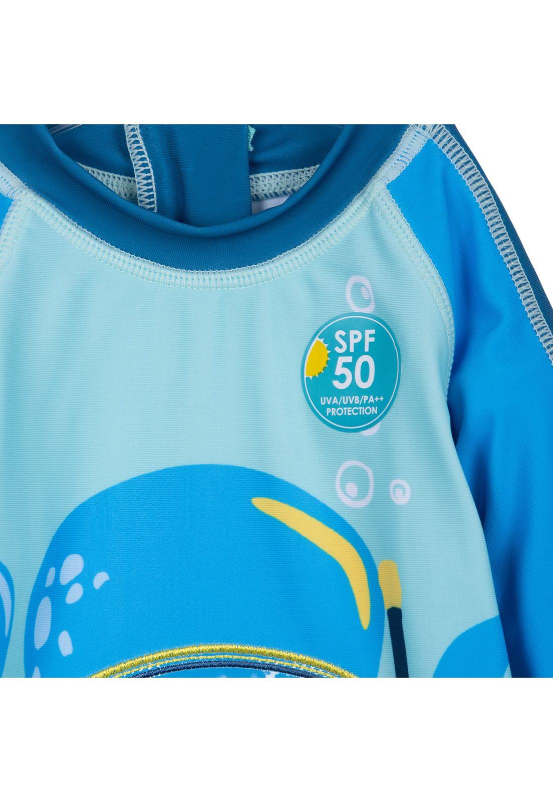 Traje de Baño Bebé Niño Protección UV Pulpo Calipso Pillin-2
