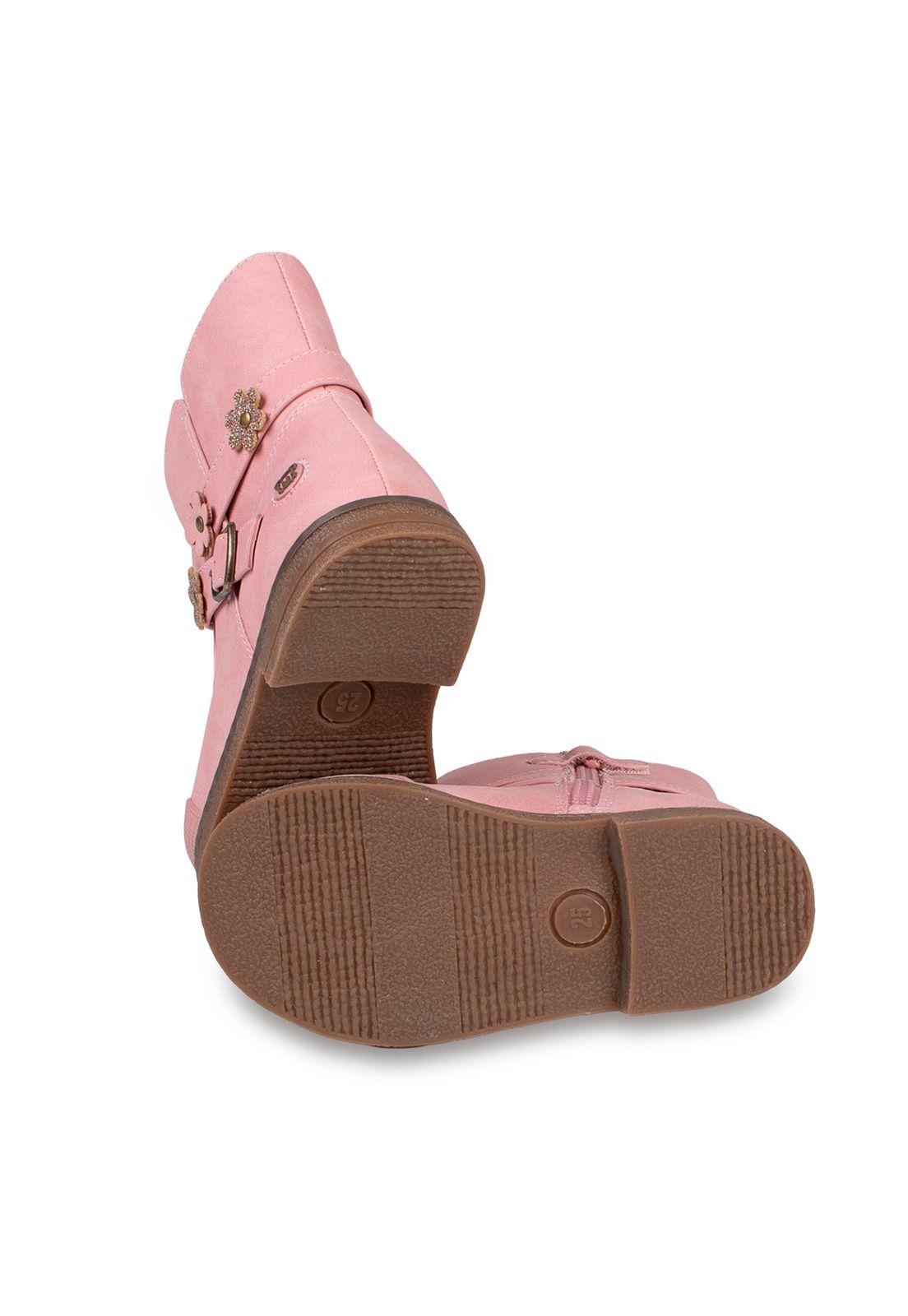 Bota  Niña Rosado Pillin (PZD328-26ROS)-3