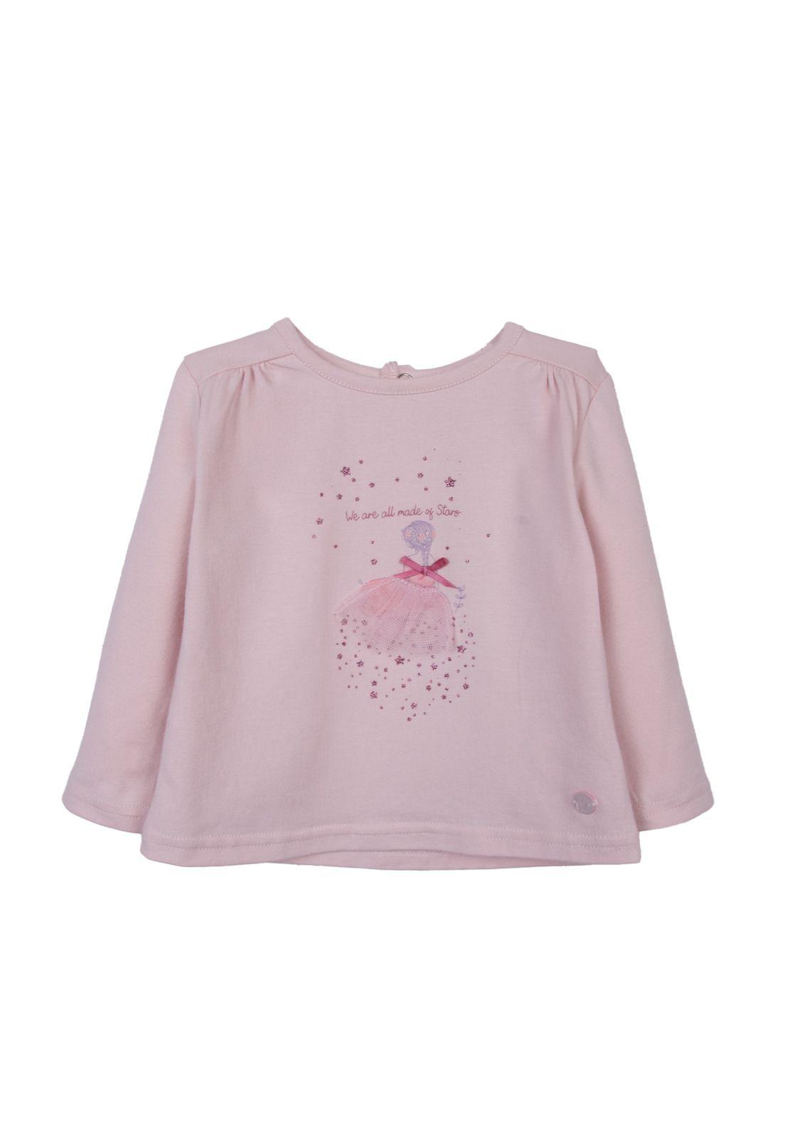 Polera  Pillin Rosado Niña (PVD640-26PRO)-0