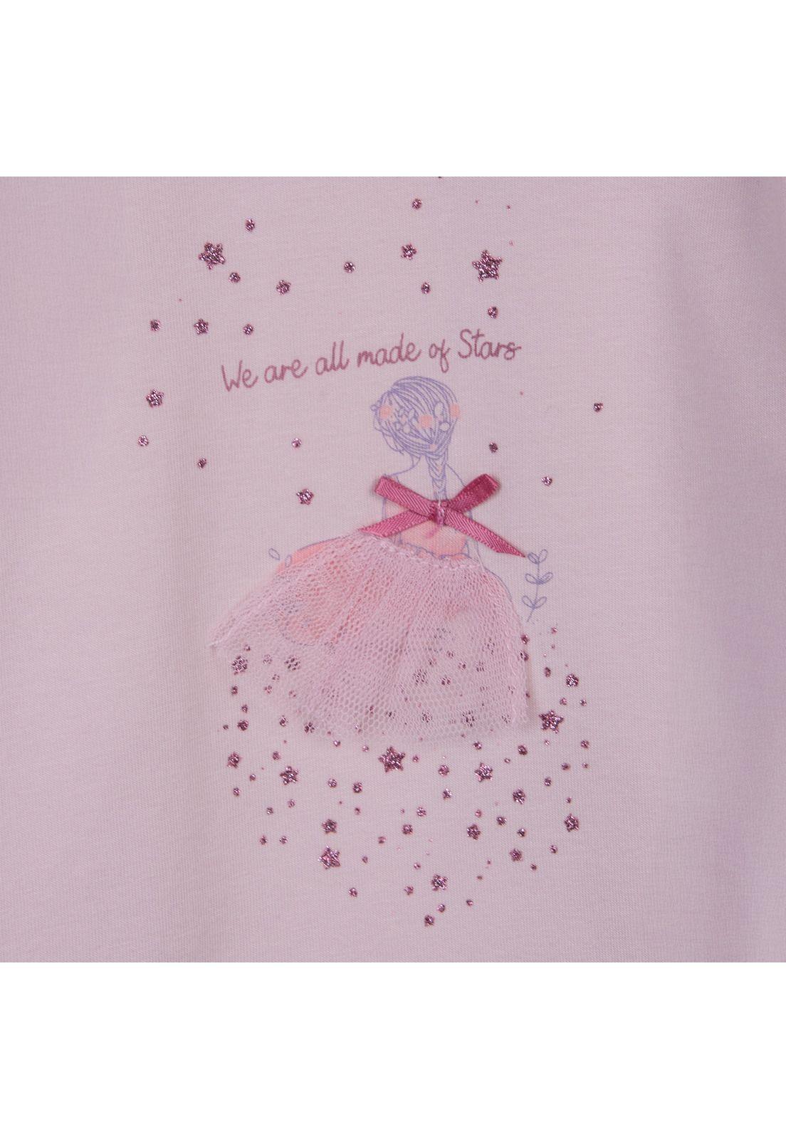 Polera  Pillin Rosado Niña (PVD640-26PRO)-2