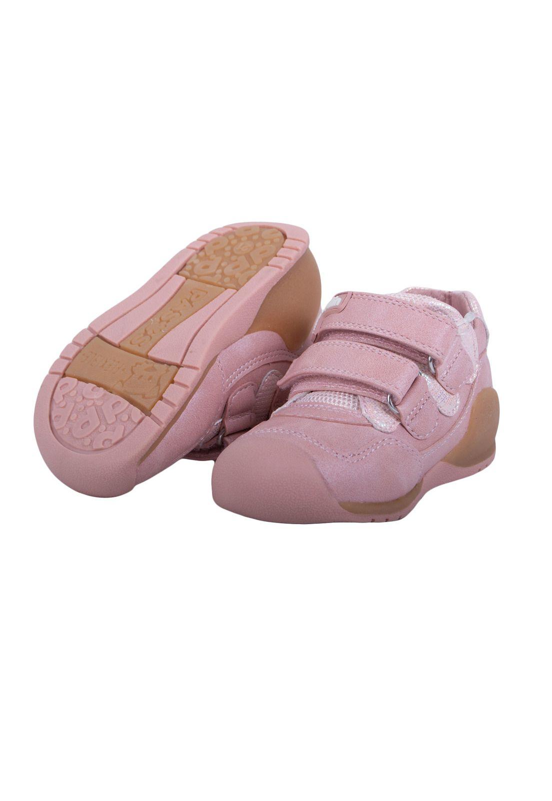 Zapato Clasico Bebe Niña Rosado Pillin-1