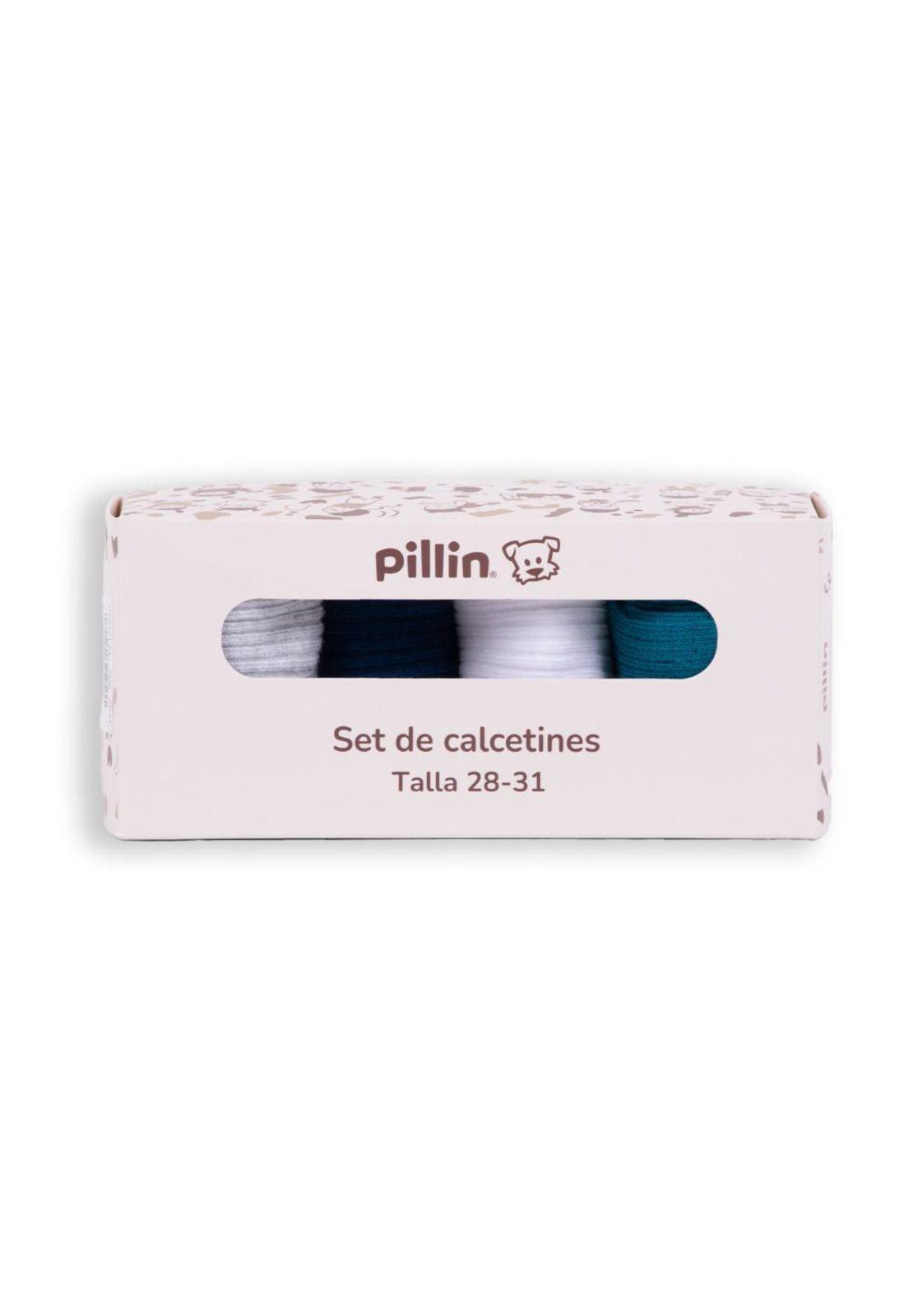 Calcetín Niña Multicolor Pillin-0