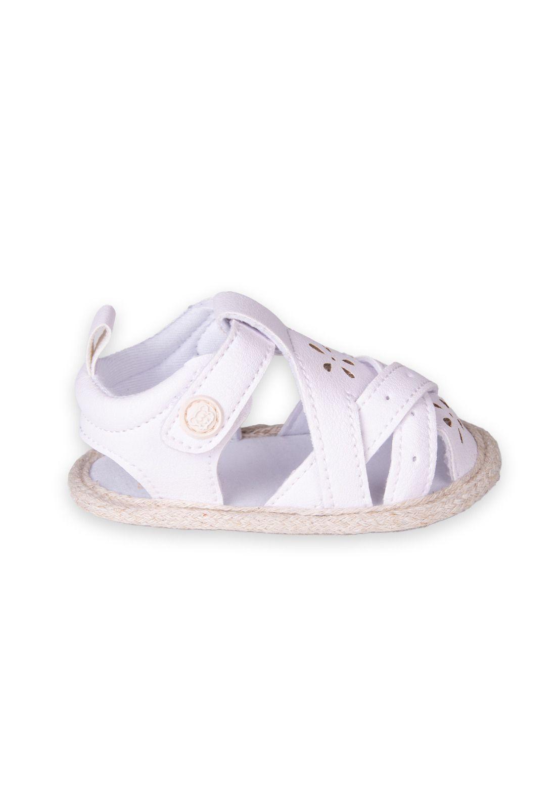 Sandalias Recién Nacido Niña Blanco Pillin (PZC102-25BCO )-1